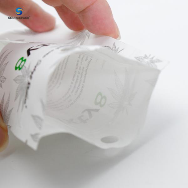 Customizable Mylar Bags Packaging Solution with Metallic Printing Process