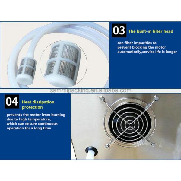 Semi-Automatic Stand-Up Sealing Packaging Machine for Juice Liquid Spout Pouch Filling Accuracy 1ml for Oil