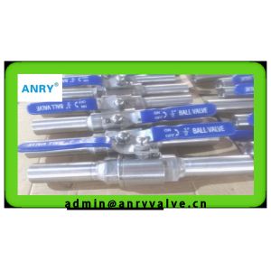 Buy cheap Coupling Nipple 2pc SS Threaded CF8 CF8M Body Full Port Ball Valve product