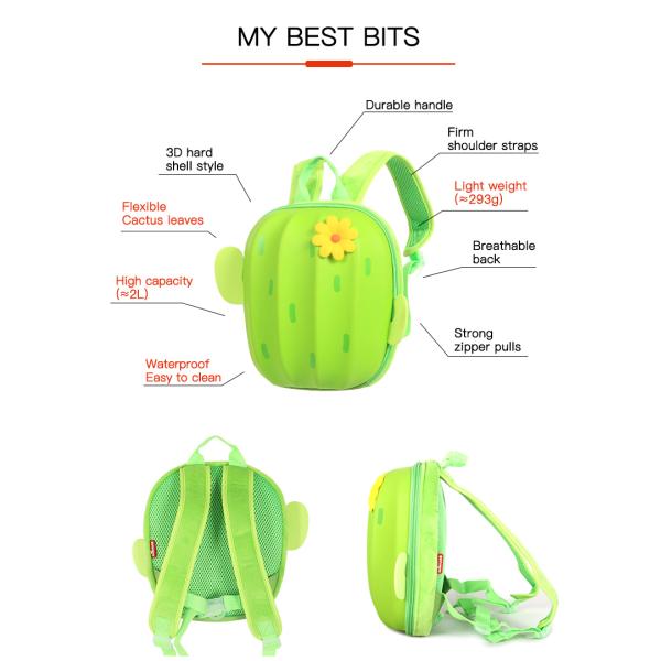 Supercute 3D Hardshell Style Mini Kids Backpack Custom Kindergarten Backpack