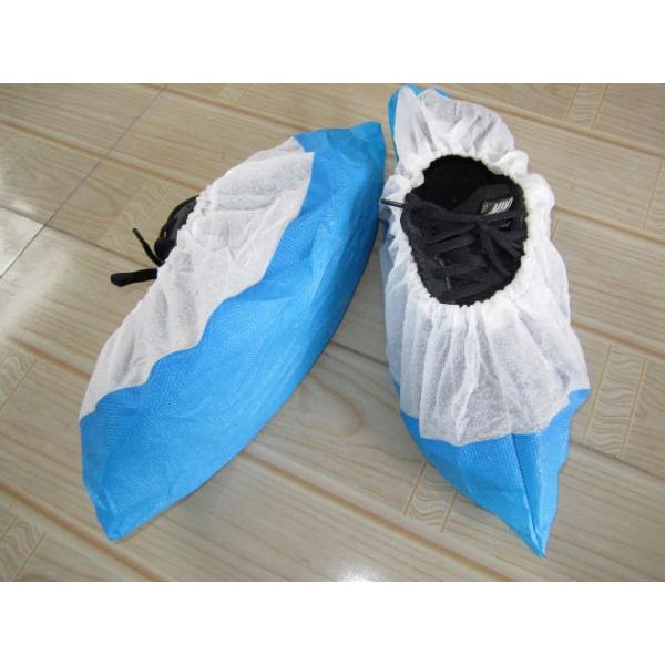 2017 Cheap disposable outdoor waterproof pp+cpe shoe cover