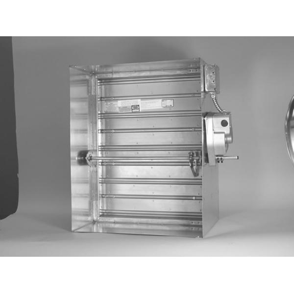 High Speed 0.8-1.5mm Galvanized Steel Roll Forming Equipment For Smoke Fire Damper Blade