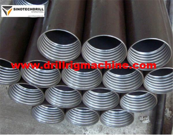 Quality Wireline Borehole Drilling Hardened Steel Rods , DCDMA BQ Drill Rods HQ PQ NQ Drill Rods for sale
