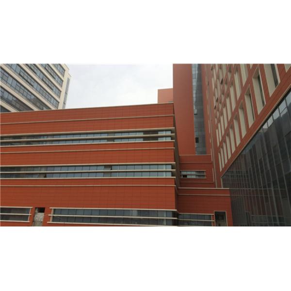 Sound Insulation Decorative Exterior Wall Panels For Terracotta Rainscreen System