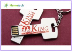 Buy cheap Fast 4GB 2GB 1GB 256MB 512MB Key Shaped USB Advertising Tool Mini Webkey with keychain product