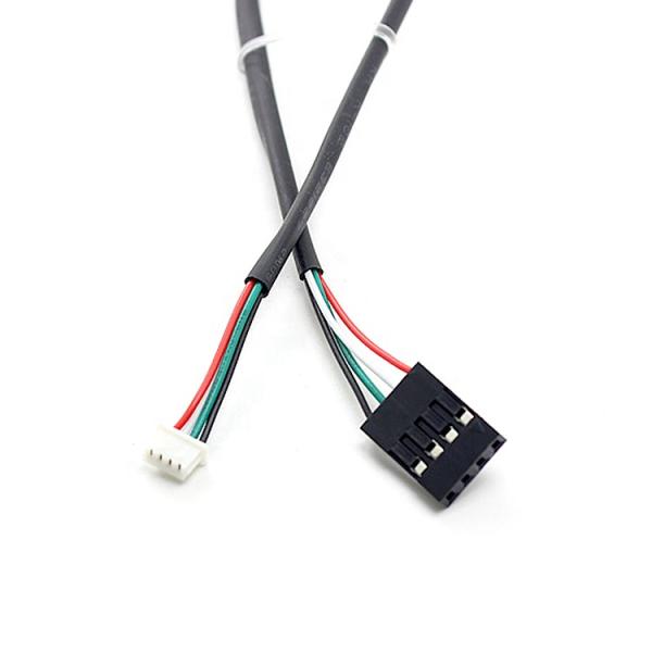 Custom 4 Pin Dupont 2.54mm to Molex 1.25mm Pitch Connector Wire Harness Assembly Cable