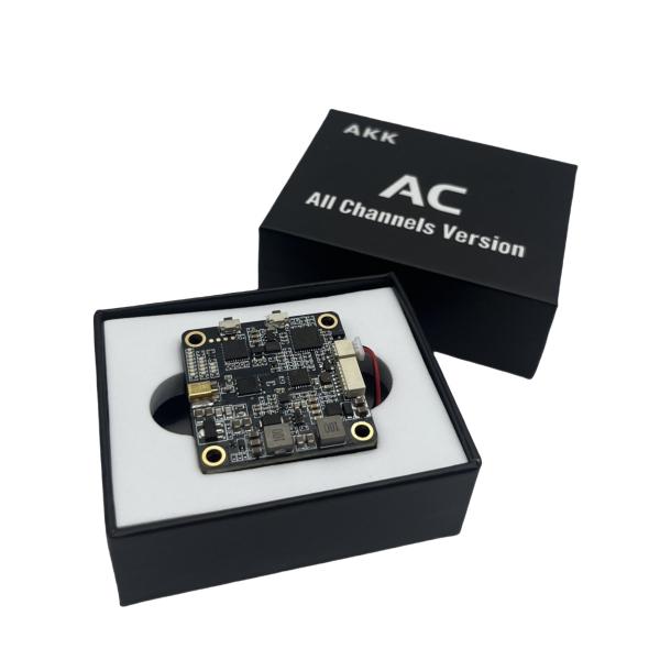 AKK Ultra Long Range VTX 4.9G 5.8G 3W up to 20km FPV VTX Drone Video Transmission 80CHs