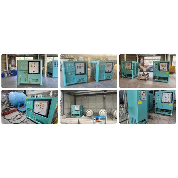 15-30HP Refrigerant Gas Recovery Machine With Removing Oil And Impurity Function