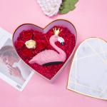 China Heart Shaped Custom Cardboard Gift Packaging Box Pantone Color for sale