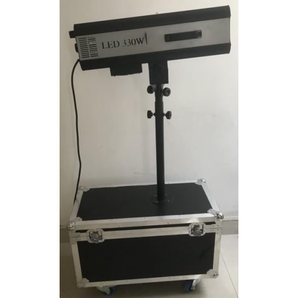 Double Zoom 330w LED Followspot Light Customized Logo