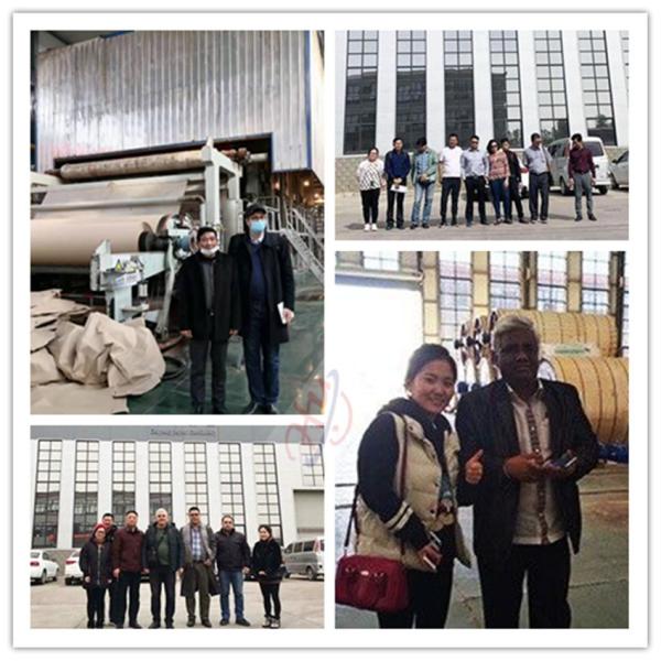 High Efficiency Office Paper Machine 2400mm 40TPD A4 Printing Paper Making Machine