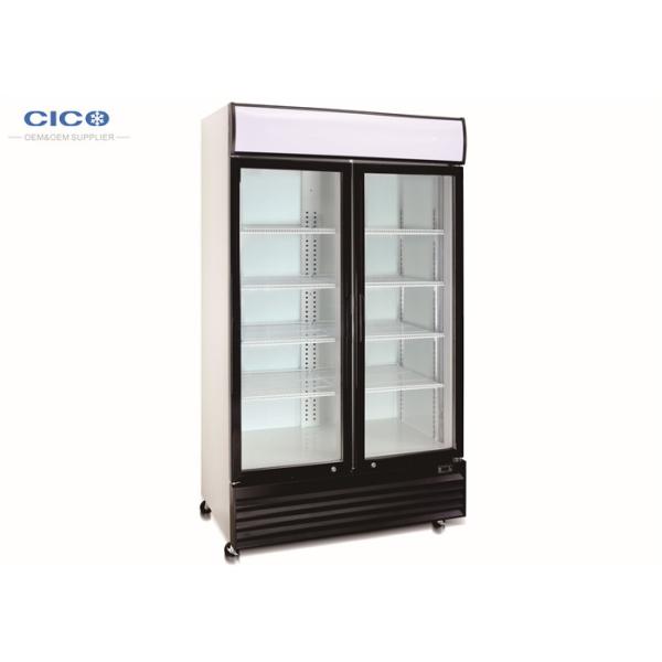 Yellow Under Counter Side By Side Fridge Freezer Compressor Cooling System