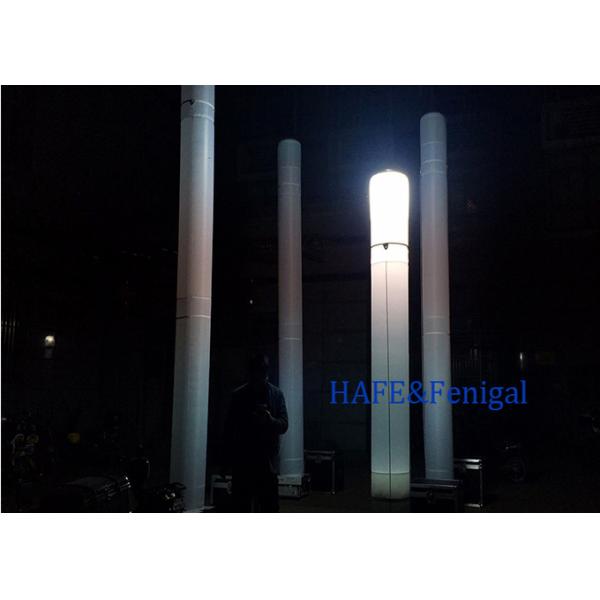 Night Outdoors Portable Inflatable Lighting Tower Emergency System 1200W 60HZ