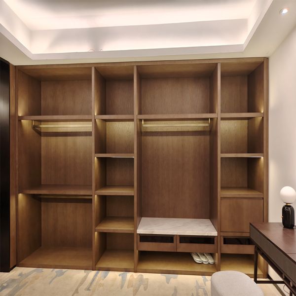 Custom Leather Hotel Bedroom Furniture Set King Size Bed And For Hotel