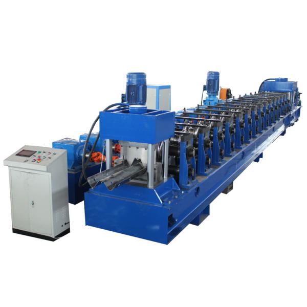 Gcr15 Rollers Highway Guardrail Roll Forming Machine 350Mpa Yield Strength 380V 50Hz Power Supply
