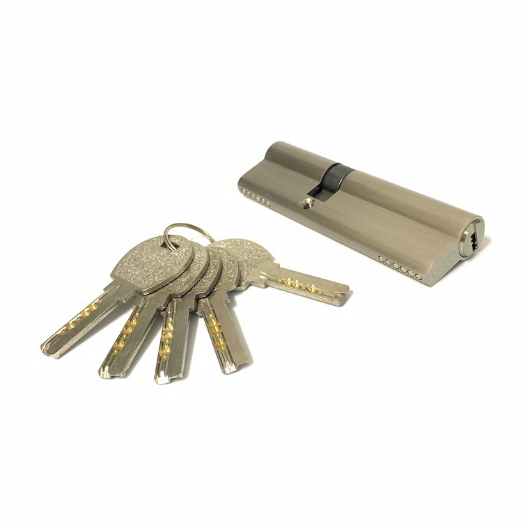 Custom Size Double Sided Cylinder Locks Brass 100mm Cylinder Lock