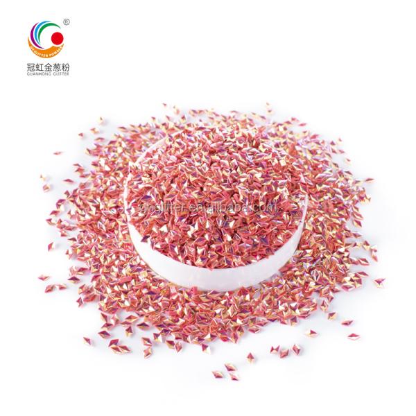Multicolor Makeup Diamond Glitter Dust Pigment 3D Prismatic Star Chunky Shiny Powder