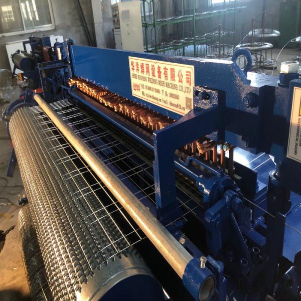 90rows/Min Wire Net Making Machine Dual Row Electrodes , 4 Feet Width SS Steel Welding Machine