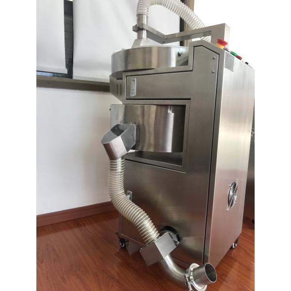 Rotary Capsule Pill Sorting Machine Slowly Running With Horizontally Spiral Track