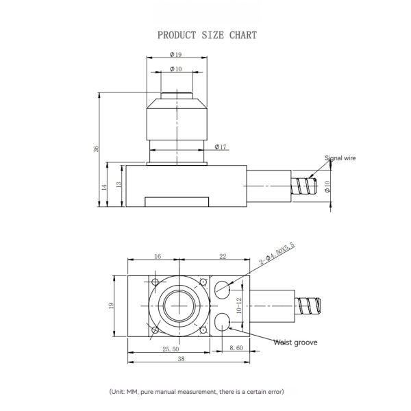 MP13-10 CNC Tool Setter Broken Blade Detection Sensor with 10MM Counterface Diameter for CNC Engraving Milling Machine