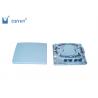 4 port indoor FTTH box ABS plastic for wall mounted in FTTX project for sale