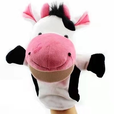 20cm Interesting Plush Animal Hand Puppets Soft Doll For Babies