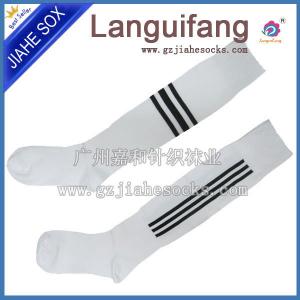 China Man's sport cotton white socks football socks running socks on sale