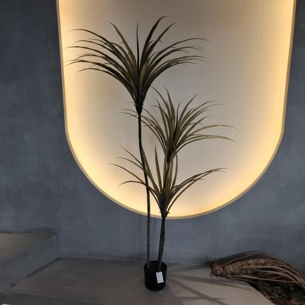 Artificial Yucca Tree Faux Plant Insect Resistant Waterproof 160CM