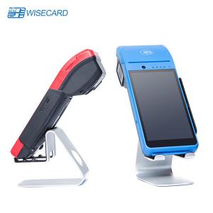 Buy cheap 2480MHz Wisecard Handheld Point Of Sale Terminal 2GB LPDDR3 With Printer product