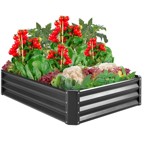 Pest Prevention 8x4ft Raised Metal Garden Bed