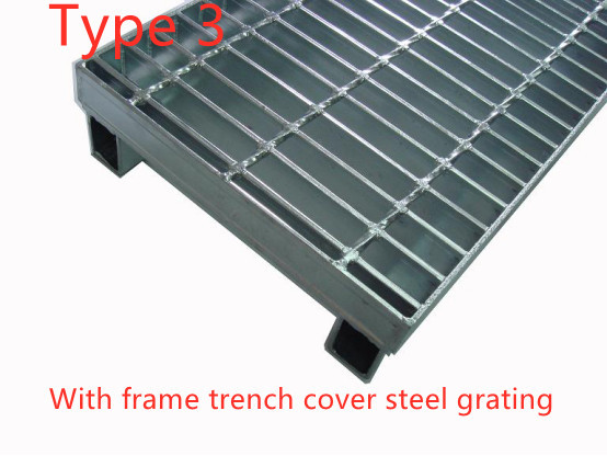 Entrance Door Mat Stainless Bar Grating For Drain Water / Mud Removal