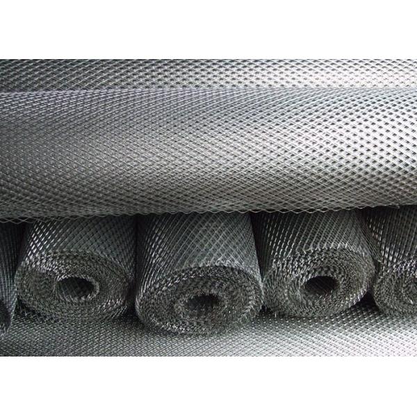 Flattened Galvanized Expanded Metal Sheet , Expanded Metal Screen Mesh