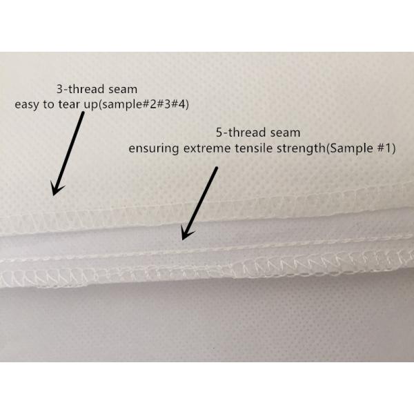 Lightweight Disposable Lab Coat Non-woven White Coat With Two Pockets CE ISO Approval