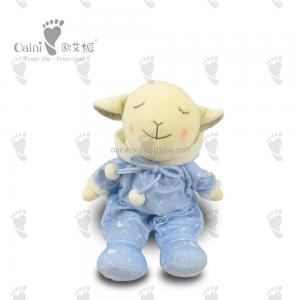 China ODM OEM New Design Soft Animal Toys Popular Stuffed Sleepy Sheep Dolls Factory Custom EN71 Standard Plush Lamb Toys on sale