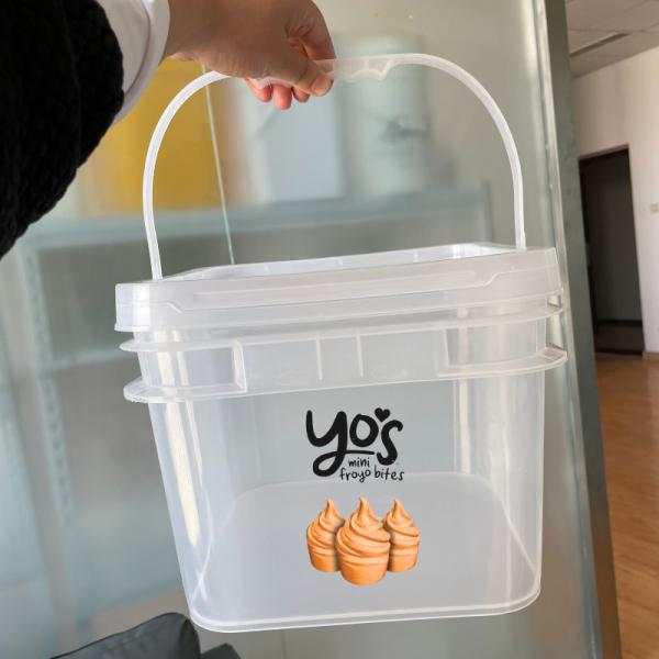 Square Plastic Bucket with Cover The Ultimate Fertilizer Container