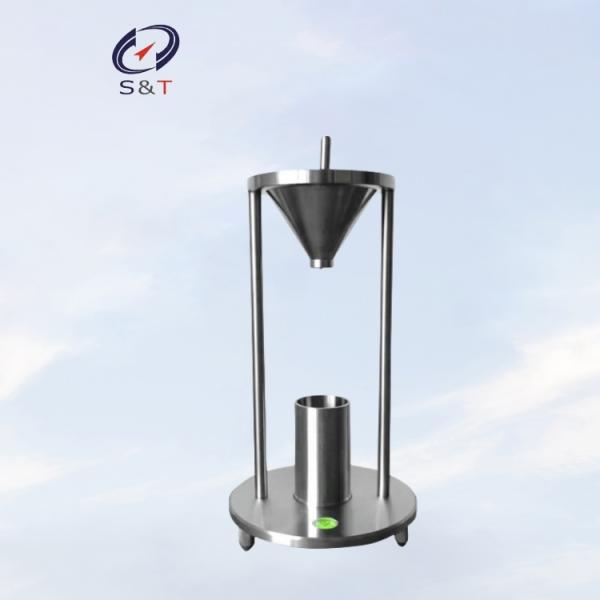 ST-F12 Density Tester With 60 Degree Funnel Taper For Dust Accumulation Density Measurement