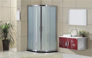 Silding Quadrant Shower Cubicles with  Bright Silver Aluminum Frame