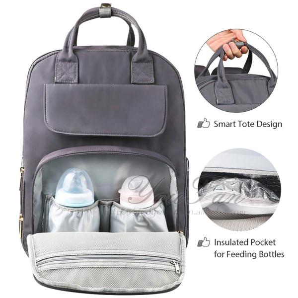 Travel Back Pack Maternity Baby Nappy Changing Bag adult diaper bag