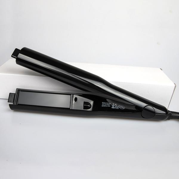Twisted 2 In 1 Hair Straightener And Curler Lcd Display Fast PTC Heating