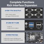 Intel Core i5 5200U Fanless PC With Dual LAN 6 COM And DDR4 RAM Up To 32G