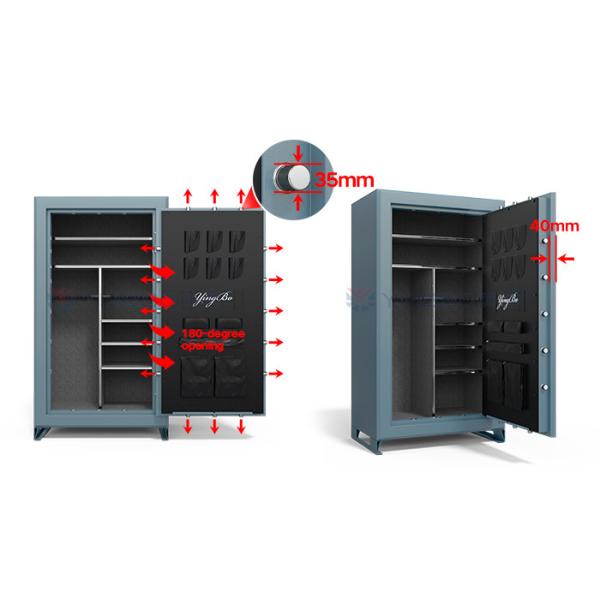 Thick Steel Cabinet Heavy Gun Safe Cabinets Box Anti Pry Safe Electronic Digital Lock