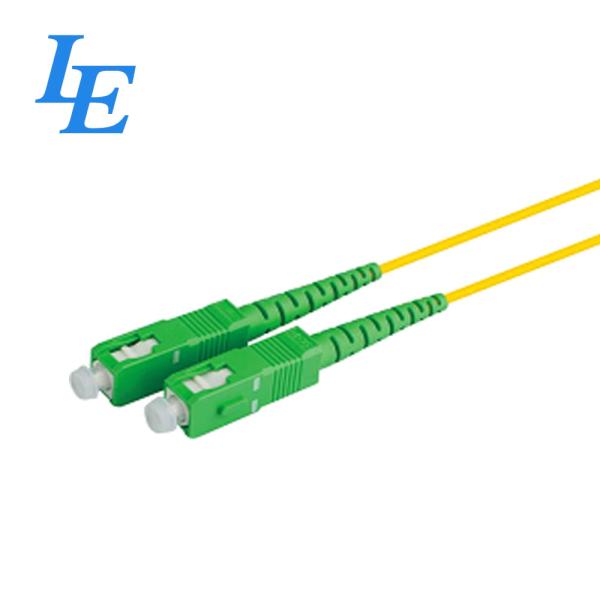 Multi Mode SC / SC FTTH APC Fiber Optic Patch Cord