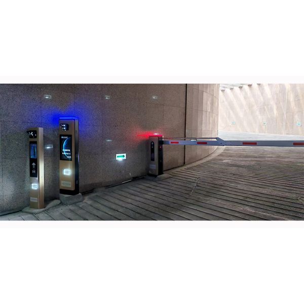 Folding Arm Barrier Gate , Single / Dual Lane Boom Parking Barrier