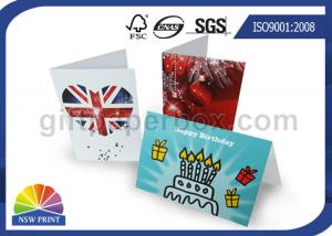 Buy cheap Printing Service Custom Greeting Cards For Birthday Cards With Art Paper product