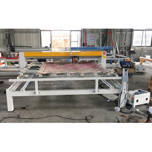 Continuous Type Single Head Quilting Leather Embroidery Machine Fiber Cotton Quilt Cover Core Making Machine