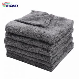 Buy cheap 500GSM Reusable Cleaning Cloth 40X40CM Fluffy Microfiber Edgeless Washing Cleaning Towel product