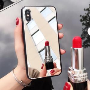 Buy cheap Electroplated Finish Mirror Girly Makeup Phone Cases / Iphone 7 Plus Protective Case product