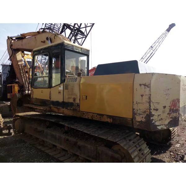 6 Cylinders Used CAT Excavator , E200b Excavator CAT 3116 Engine 118HP