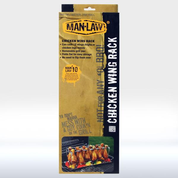 Heat Resistance Barbeque Tools Roasting Chicken Drumstick / Wing Rack