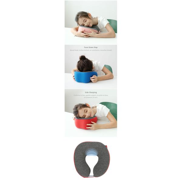 Multifunctional Travel Neck Pillow Organic Adjustable Head Rest Chin Support